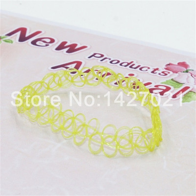 2020 Fashion Ebay Hot Selling Vintage Stretch Tattoo Anklet Gothic Punk Grunge Henna Elastic Anklet