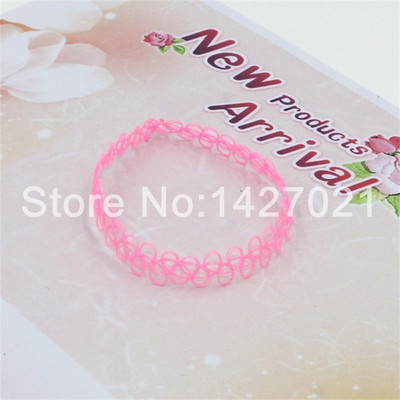 2020 Fashion Ebay Hot Selling Vintage Stretch Tattoo Anklet Gothic Punk Grunge Henna Elastic Anklet