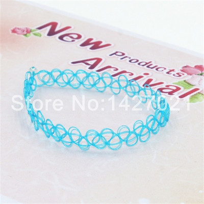 2020 Fashion Ebay Hot Selling Vintage Stretch Tattoo Anklet Gothic Punk Grunge Henna Elastic Anklet