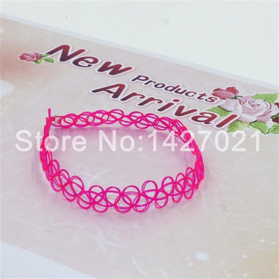 2020 Fashion Ebay Hot Selling Vintage Stretch Tattoo Anklet Gothic Punk Grunge Henna Elastic Anklet