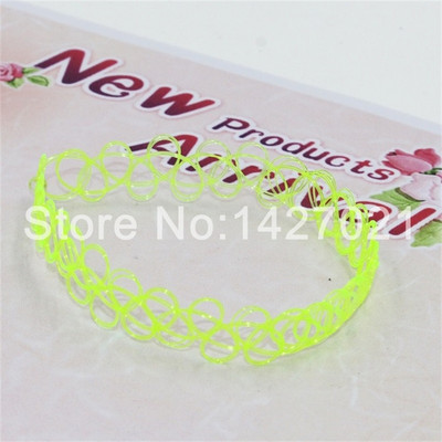 2020 Fashion Ebay Hot Selling Vintage Stretch Tattoo Anklet Gothic Punk Grunge Henna Elastic Anklet
