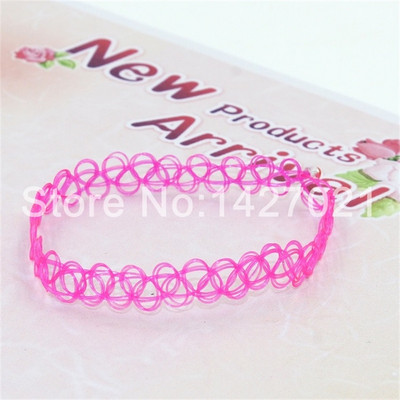 2020 Fashion Ebay Hot Selling Vintage Stretch Tattoo Anklet Gothic Punk Grunge Henna Elastic Anklet