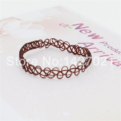 2020 Fashion Ebay Hot Selling Vintage Stretch Tattoo Anklet Gothic Punk Grunge Henna Elastic Anklet