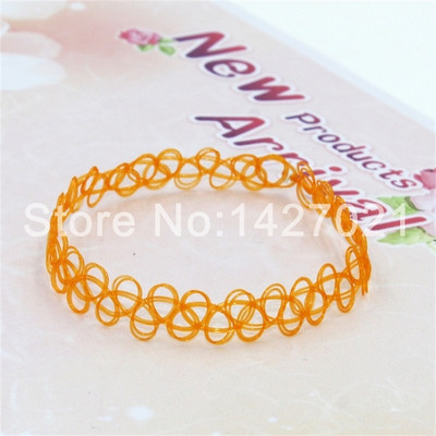 2020 Fashion Ebay Hot Selling Vintage Stretch Tattoo Anklet Gothic Punk Grunge Henna Elastic Anklet