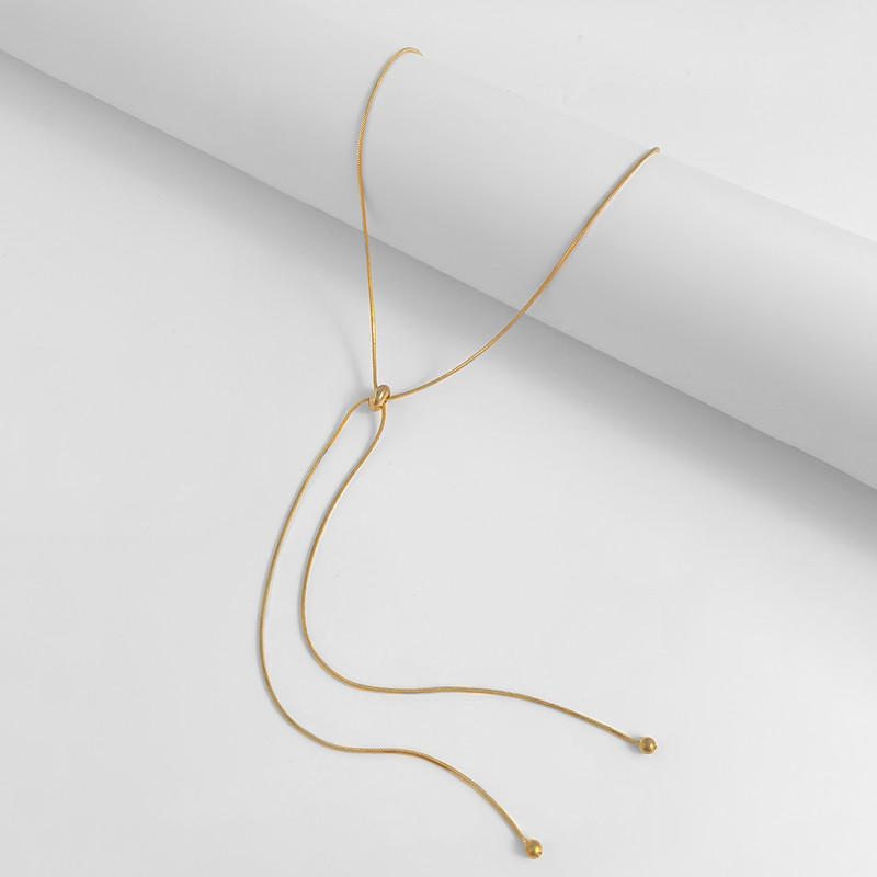 Ingemark Kpop Snake Chain Choker kaelakee naistele Tüdrukute pulm kaelas Temperament palliripats Õhuke lingiga peoehted