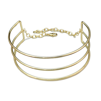 Krute ogrlice s ogrlicama za žene 2022. Novi metalni obrtni momenti Impresivan nakit Punk legure ogrlice s ovratnicima i ogrlicama s bib modom