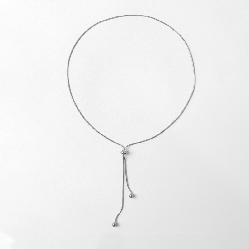 Sureguliuokite karolius Nerūdijančio plieno moteriškas pakabukas karoliai su Y formos raktikauliu pakabukas gyvatė Link Grandininiai papuošalai Šventinė dovana