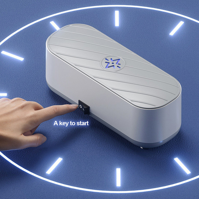 45000 Hz ultrahelipuhastusmasin Multifunktsionaalne kõrgsagedusliku vibratsioonipesuvahendiga ehete prillide puhastusvahend kellade proteeside puhastamiseks