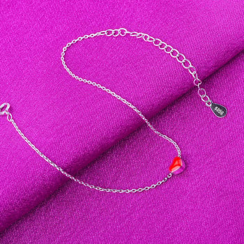 Γυναικεία μανδύα από ασημί χρώμα για ποδαράκια αλυσίδα ποδιών Little Heart βραχιόλι Αξεσουάρ παραλίας Μόδα κοσμήματα για γυναίκες