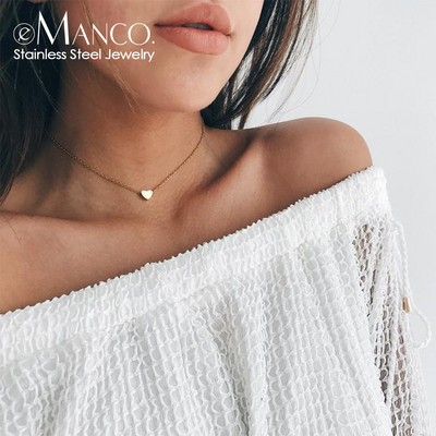 Tiny Heart Choker nyaklánc női arany színű lánc kis nyaklánc medál a nyakon Bohemian Chocker nyaklánc ékszerek