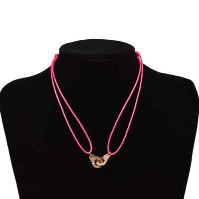 „Zalman“ nerūdijančio plieno antrankiai „Chokers“ kaklo pakabukas „Les Menottes“ reguliuojami virviniai karoliai vyrams, moterims, „Prancūzija“ „Bijoux Collier“