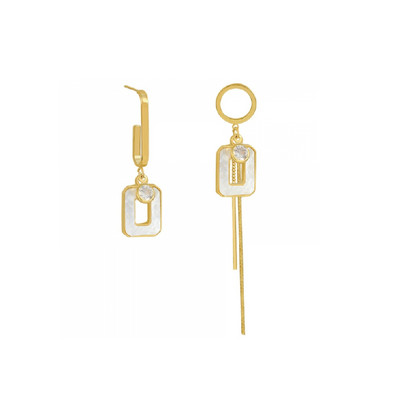 Karšti moteriški madingi auskarai, ilgi, asimetrija, apvalūs geometriniai stačiakampiai juodi krištoliniai auskarai, moteriški papuošalai, dovanos