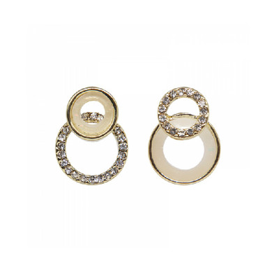 Karšti moteriški madingi auskarai, ilgi, asimetrija, apvalūs geometriniai stačiakampiai juodi krištoliniai auskarai, moteriški papuošalai, dovanos