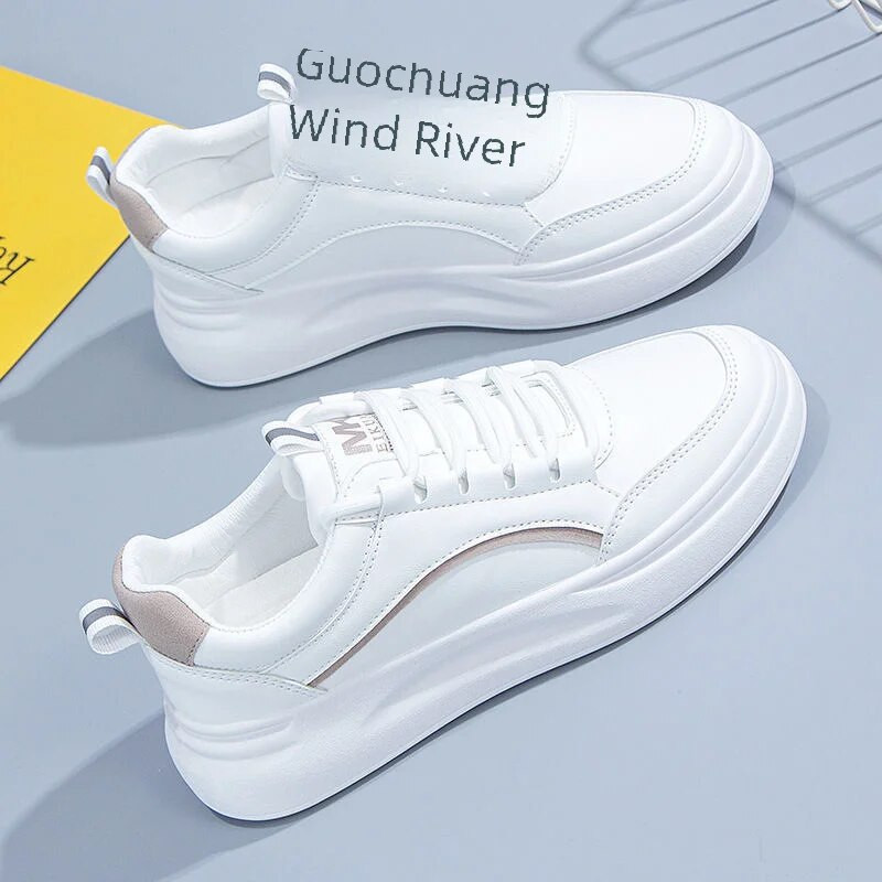 Įvairūs, 2023 m. pavasario moteriški sportiniai batai su storu dugnu