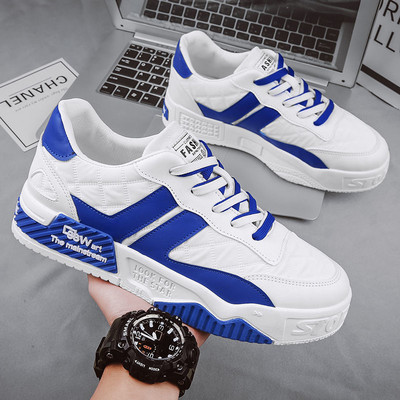 Vyriški batai Gamintojo dizainerio mados universalūs, patogūs laisvalaikio batai vyrams lauke bėgimo sportbačių platforma, vulkanizuoti batai