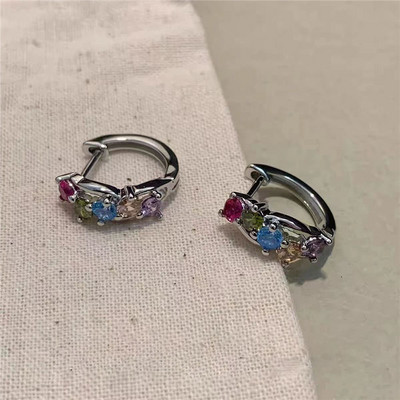 2023. aasta uus trend, unikaalne disain, mustast südamest tsirkoonist rõngaskõrvarõngad, naiste elegantsed peened kerged luksuslikud ehted, peo esmaklassiline kingitus