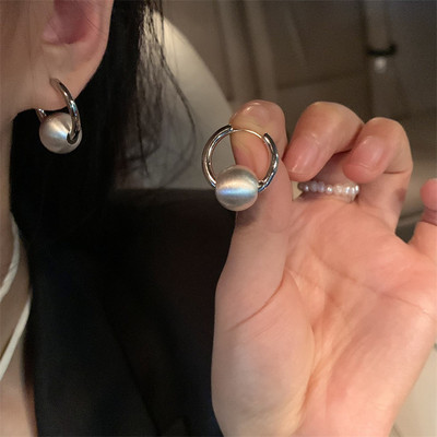 2023. aasta uus trend, unikaalne disain, mustast südamest tsirkoonist rõngaskõrvarõngad, naiste elegantsed peened kerged luksuslikud ehted, peo esmaklassiline kingitus