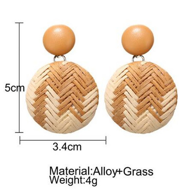 Nauji madingi keli mediniai dideli auskarai moterims pakabinami Bohemia rankų darbo ilgi auskarai Brincos vakarėlių papuošalų didmeninė prekyba