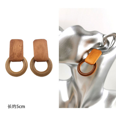 Nauji madingi keli mediniai dideli auskarai moterims pakabinami Bohemia rankų darbo ilgi auskarai Brincos vakarėlių papuošalų didmeninė prekyba