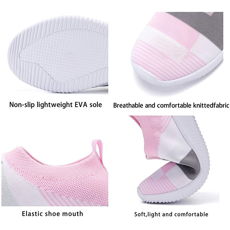 Sportiniai bateliai Moteriški vaikščiojimo batai Moteriški lengvi bateliai Tenisas Laisvalaikio moteriškos madingos kojinės vulkanizuoti 2021 m. didelio dydžio batai