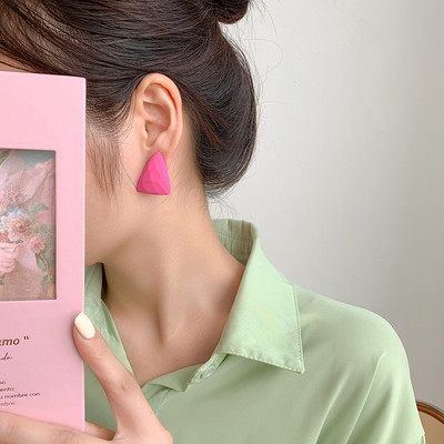 Madingi geometriniai pankroko moteriški auskarai kirpti vintažiniai perliniai kabantys auskarai 2023 m. madingi auskarai papuošalai