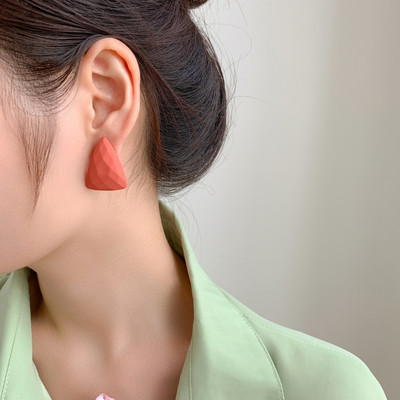 Madingi geometriniai pankroko moteriški auskarai kirpti vintažiniai perliniai kabantys auskarai 2023 m. madingi auskarai papuošalai