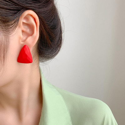 Madingi geometriniai pankroko moteriški auskarai kirpti vintažiniai perliniai kabantys auskarai 2023 m. madingi auskarai papuošalai