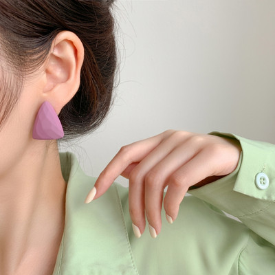 Madingi geometriniai pankroko moteriški auskarai kirpti vintažiniai perliniai kabantys auskarai 2023 m. madingi auskarai papuošalai