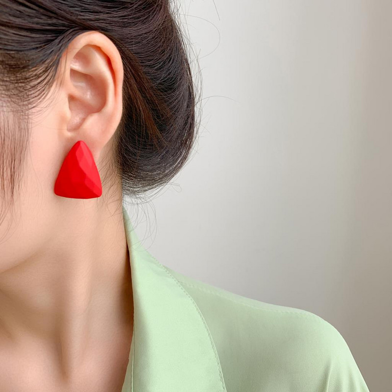 Madingi geometriniai pankroko moteriški auskarai kirpti vintažiniai perliniai kabantys auskarai 2023 m. madingi auskarai papuošalai