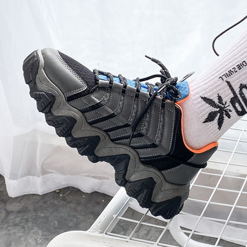 Ανδρικά αθλητικά παπούτσια Casual χοντροκομμένα παπούτσια τρεξίματος πλατφόρμας Αναπνεύσιμα Ανδρικά παπούτσια σχεδιαστών για ενήλικες Μόδα υποδήματα Sapatos Masculinos Tenis