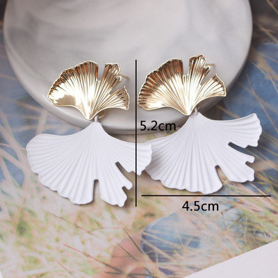 Baltos spalvos kabantys auskarai moterims korėjietiškos mados ilgi kabantys auskarai krištolo kutais auskarai gimtadienio dovana pendientes