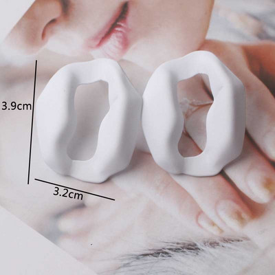 Baltos spalvos kabantys auskarai moterims korėjietiškos mados ilgi kabantys auskarai krištolo kutais auskarai gimtadienio dovana pendientes