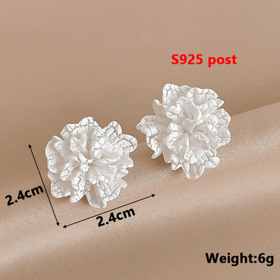 Baltos spalvos kabantys auskarai moterims korėjietiškos mados ilgi kabantys auskarai krištolo kutais auskarai gimtadienio dovana pendientes