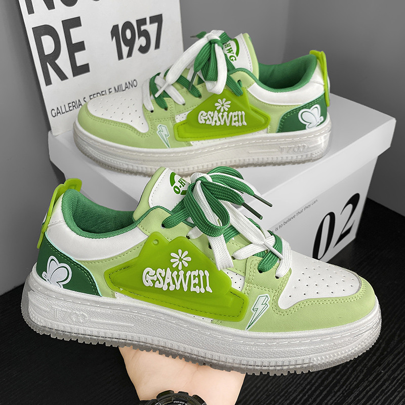 Vyriški laisvalaikio odiniai sportiniai batai, madingi batai ir studentų batai tinka visiems sezonams 44 dydžio platformos sportbačiams