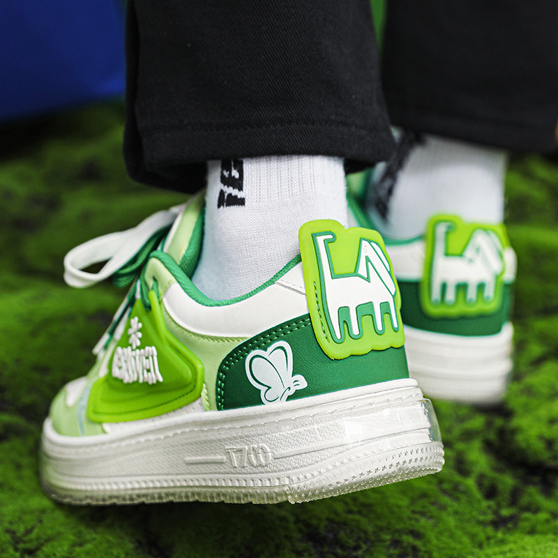 Vyriški laisvalaikio odiniai sportiniai batai, madingi batai ir studentų batai tinka visiems sezonams 44 dydžio platformos sportbačiams