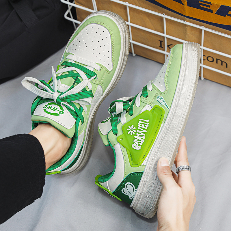 Vyriški laisvalaikio odiniai sportiniai batai, madingi batai ir studentų batai tinka visiems sezonams 44 dydžio platformos sportbačiams