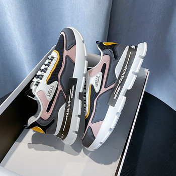 Модни дамски маратонки Ежедневни обувки Дамски маратонки Бели маратонки на платформа Дамски кошници Femme Dames Черни Deportivas Mujer 2024