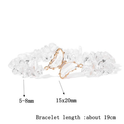 Krāsaini tauriņu kvarca kuloni kaklarotas dabīgā akmens ametisti kaklarotas Luksusa sieviešu kristāla kakla piekariņi sieviešu rhinest