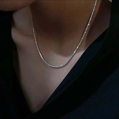 Eltúlzott kubai láncos nyaklánc nőknek Divatos punk metál stílus szabálytalan lánc nyaklánc Choker divat ékszerek hip rock