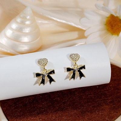 2022 m. naujos asmenybės mados drugeliai auksiniai auskarai, moteriški temperamento imitacijos perlai, inkrustuoti kalnų krištolais blizgantys auskarai