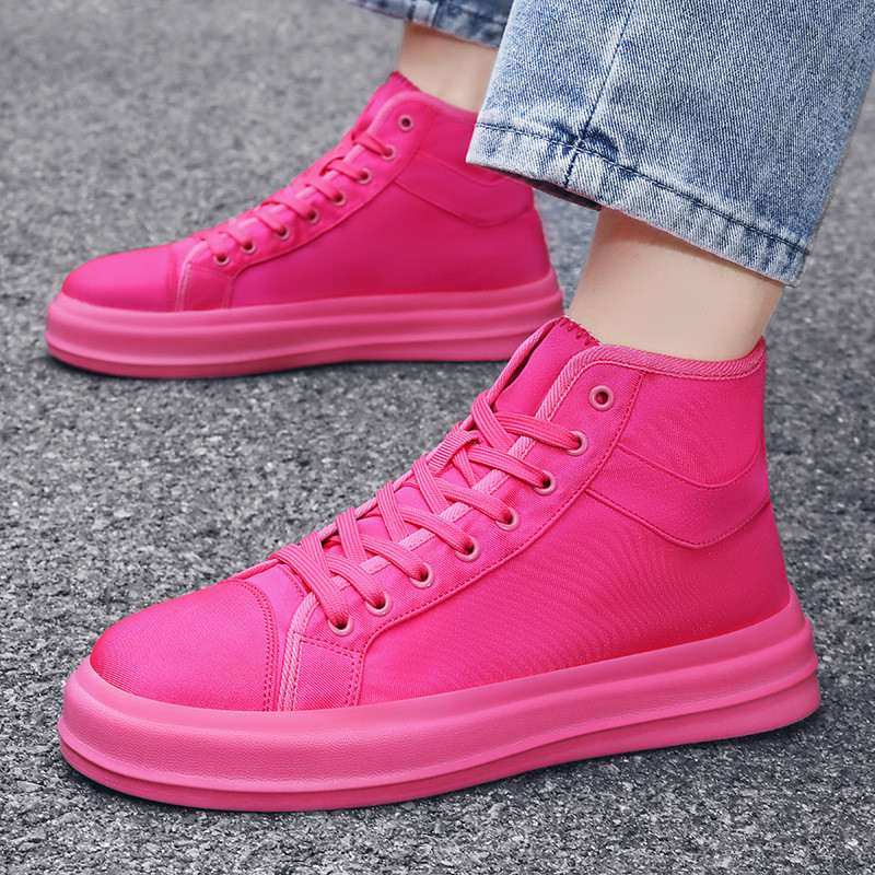 Modes, zaļas krāsas pārim ikdienas sporta apavi Lielas, vieglas skeitborda apavi vīriešiem liela izmēra 46 kanvas vīriešu sporta apavi