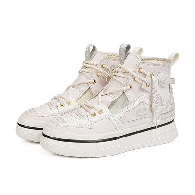 Jauni augstie dēļa apavi vīriešu biezās zoles palielina apavu vīriešu modes apavu personību visi atbilst studentu sporta apaviem