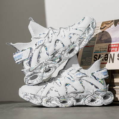 Batai vyriški Sportbačiai Vyriški laisvalaikio Vyriški batai tenisas Prabangūs batai Treneris Lenktynės Kvėpuojantys Batai madingi bateliai bėgimui Vyriški batai