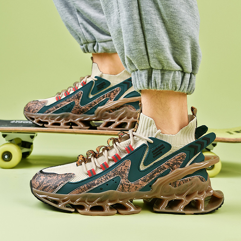 Batai vyriški Sportbačiai Vyriški laisvalaikio Vyriški batai tenisas Prabangūs batai Treneris Lenktynės Kvėpuojantys Batai madingi bateliai bėgimui Vyriški batai