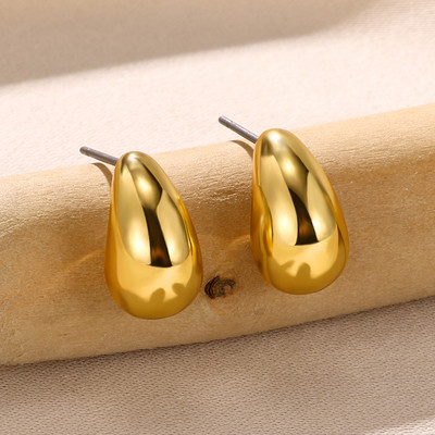 Aukso spalvos Auskarai Moterims Bow Stud Nagų Auskarai Mados Mieli Papuošalai Auskarų vėrimas Ausyse Priedai Kalėdų Dovana Aretes