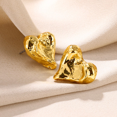 Aukso spalvos Auskarai Moterims Bow Stud Nagų Auskarai Mados Mieli Papuošalai Auskarų vėrimas Ausyse Priedai Kalėdų Dovana Aretes