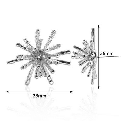 Aukso spalvos Auskarai Moterims Bow Stud Nagų Auskarai Mados Mieli Papuošalai Auskarų vėrimas Ausyse Priedai Kalėdų Dovana Aretes