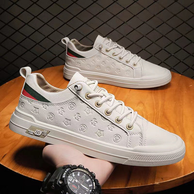 Vyriški odiniai batai Dizaino sportbačiai Vyriški madingi teniso batai Prabangūs prekės ženklo riedlentės „Vulcanize“ vyriški batai, 2024 m.