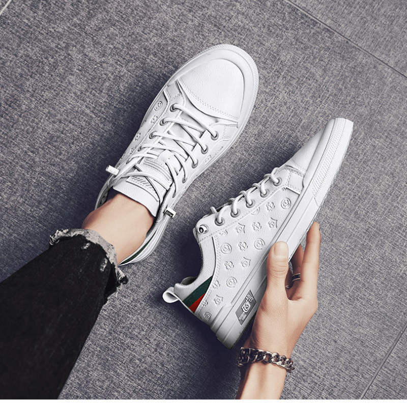 Vyriški odiniai batai Dizaino sportbačiai Vyriški madingi teniso batai Prabangūs prekės ženklo riedlentės „Vulcanize“ vyriški batai, 2024 m.