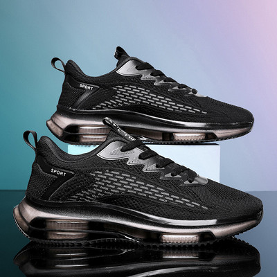 Ανδρικά παπούτσια για τρέξιμο Tenis Masculino Ανδρικά δικτυωτά καθημερινά αθλητικά παπούτσια Lac-up Ανδρικά παπούτσια Περπάτημα αθλητικά παπούτσια Zapatillas Hombre Ανδρικά παπούτσια 8834